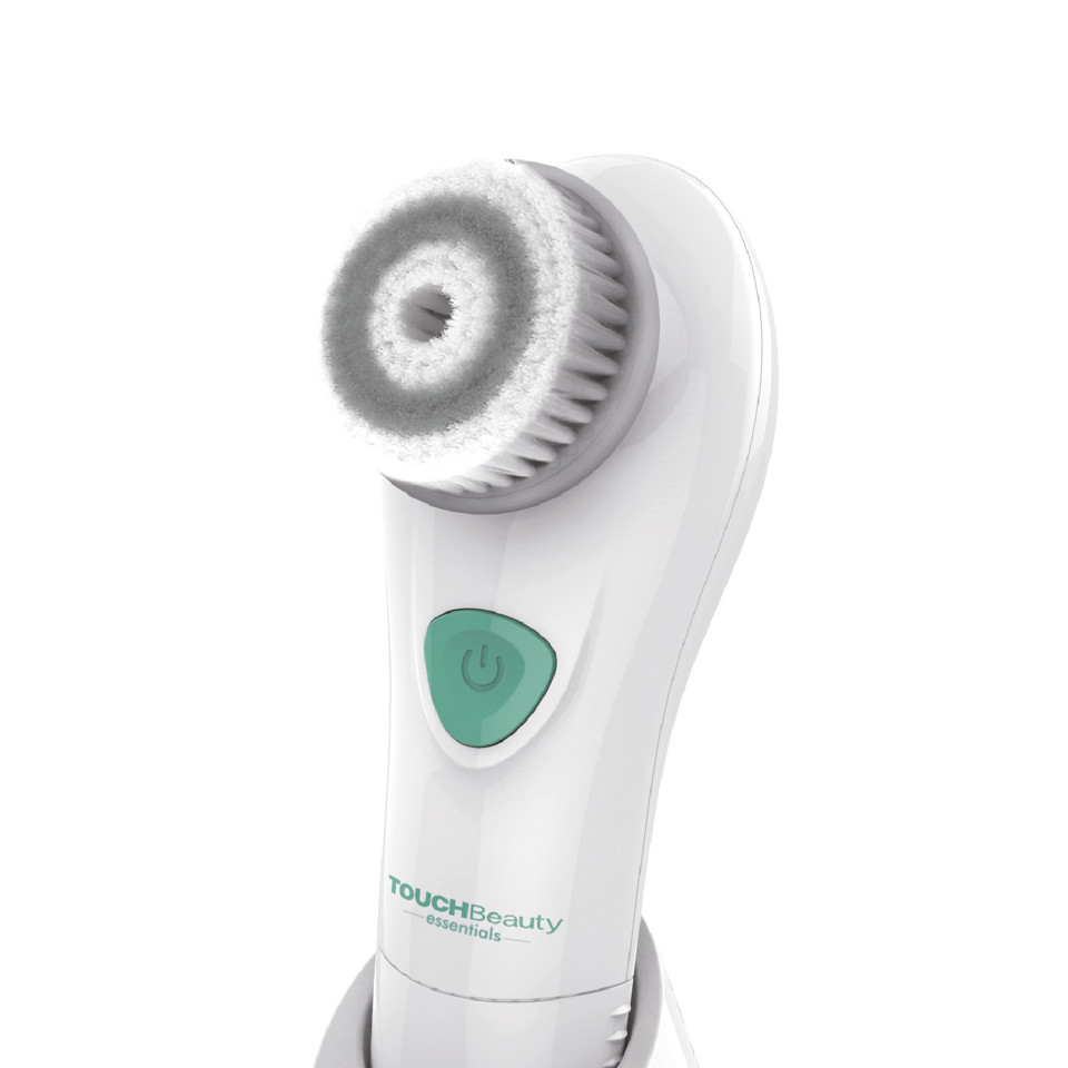 TouchBeauty TB-1487 Spazzola rotante Verde, Bianco Batteria