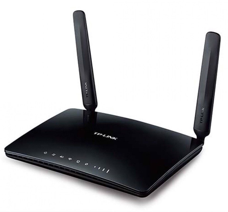 TP-Link TL-MR6400 router wireless Fast Ethernet Banda singola (2.4 GHz) 4G Nero