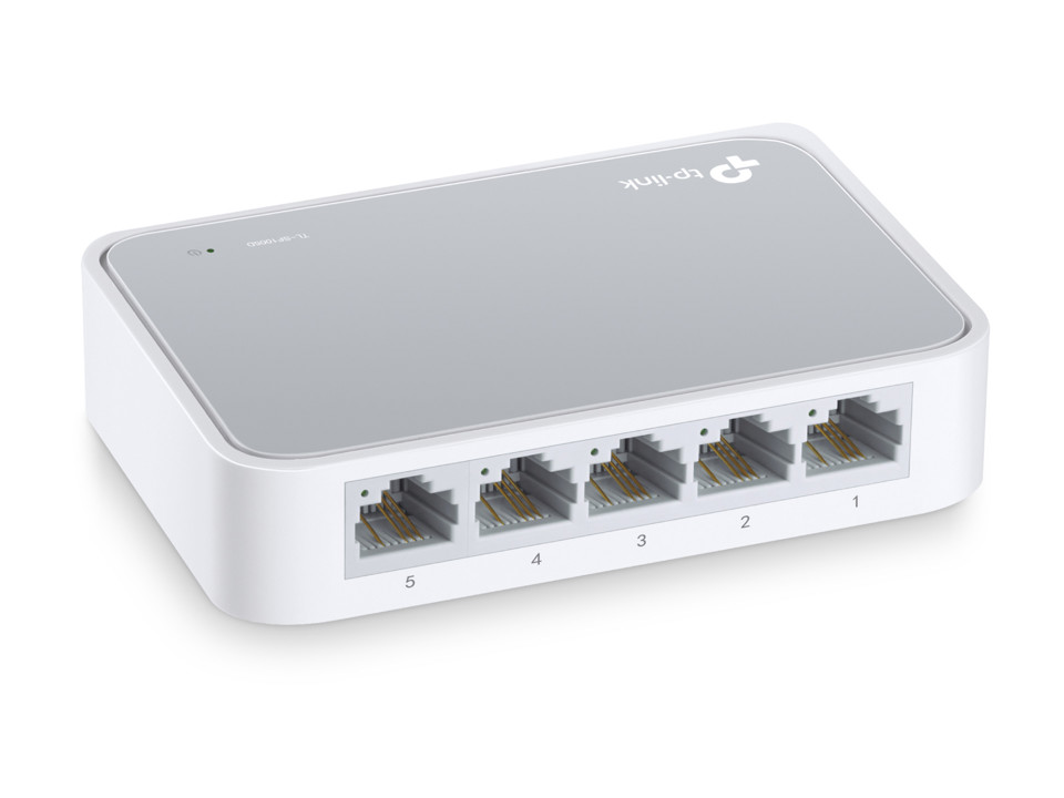 TP-LINK TL-SF1005D switch 5 porte RJ45  10/100 Mbit/s
