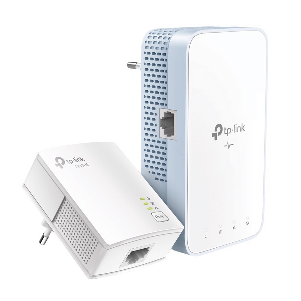 TP-Link TL-WPA7517 KIT Kit Powerline AV1000 + Wi-Fi AC1200 con porta Gigabit