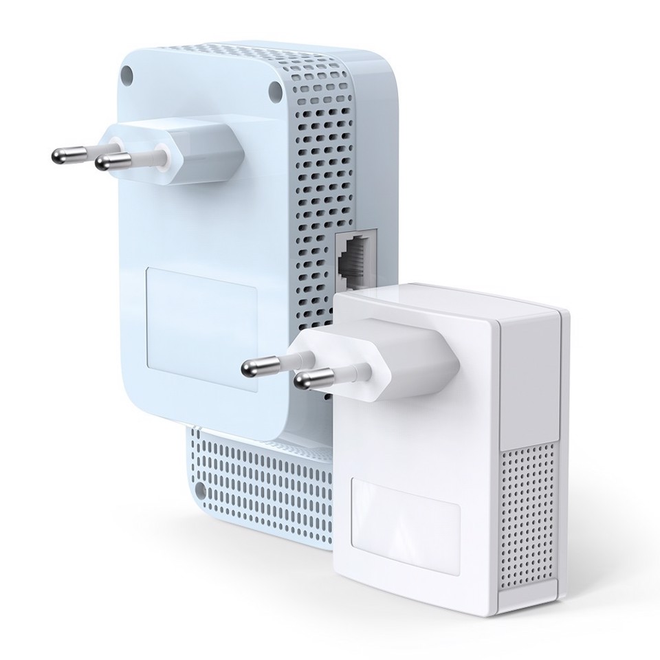 TP-Link TL-WPA7517 KIT Kit Powerline AV1000 + Wi-Fi AC1200 con porta Gigabit