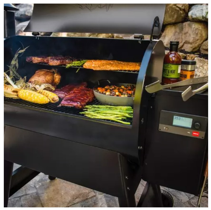 Traeger Barbecue a pellet Pro 780 con WiFi e sonda per carne per 14 coperti