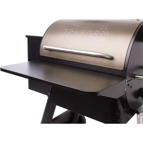 Traeger Ripiano frontale reclinabile in acciaio per BBQ Pro 575 e Ironwood 650