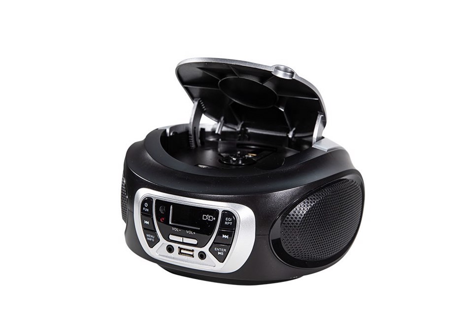 Trevi CMP 510 DAB Digitale 3 W DAB, DAB+, FM Nero Riproduzione MP3
