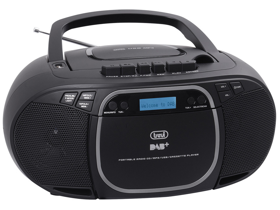 Trevi CMP 576 DAB 1,5 W Nero