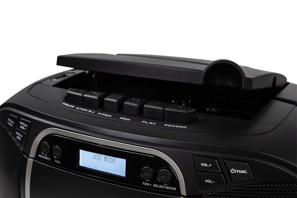 Trevi CMP 576 DAB Digitale 3 W DAB, DAB+, FM Nero Riproduzione MP3