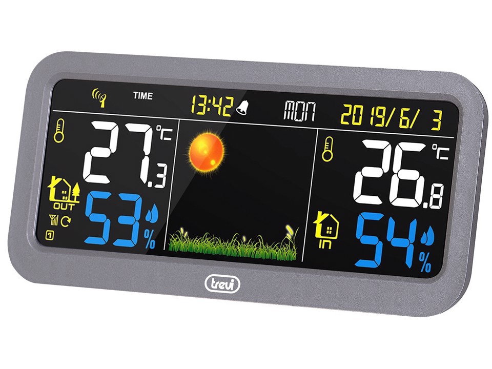 Trevi ME 3P20 RC Grigio LCD CA/Batteria
