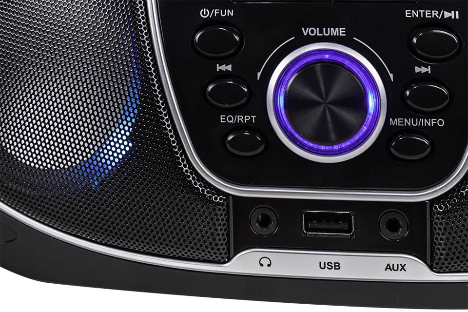 Trevi STEREO PORTATILE BOOMBOX CD DAB DAB+ USB WIRELESS AUX-IN CMP 588 DAB