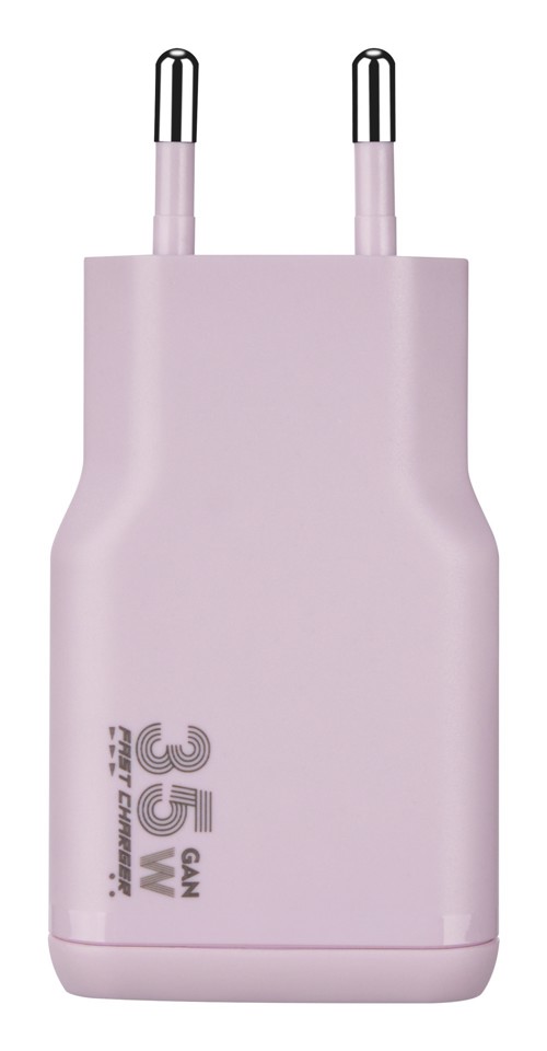 Tucano 9274628 Caricabatterie per dispositivi mobili Smartphone, Computer portatile Rosa AC Ricarica rapida Interno