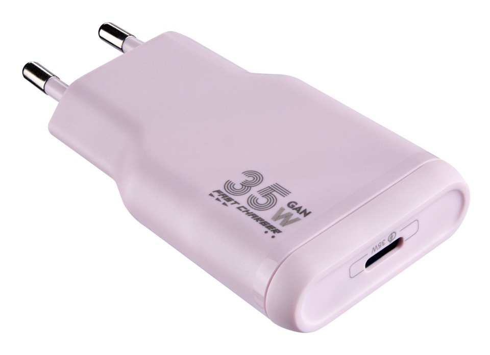 Tucano 9274628 Caricabatterie per dispositivi mobili Smartphone, Computer portatile Rosa AC Ricarica rapida Interno