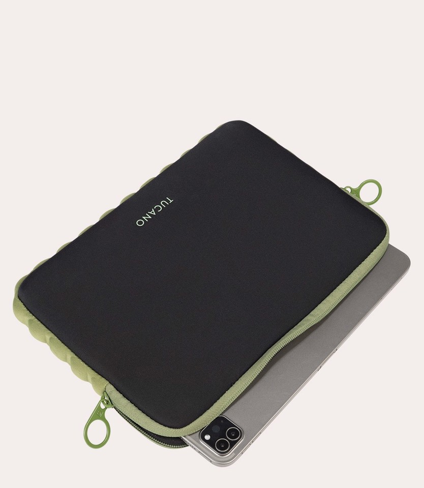 Tucano Carrarmato 10"/11" borsa per notebook 27,9 cm (11") Custodia a sacchetto Nero
