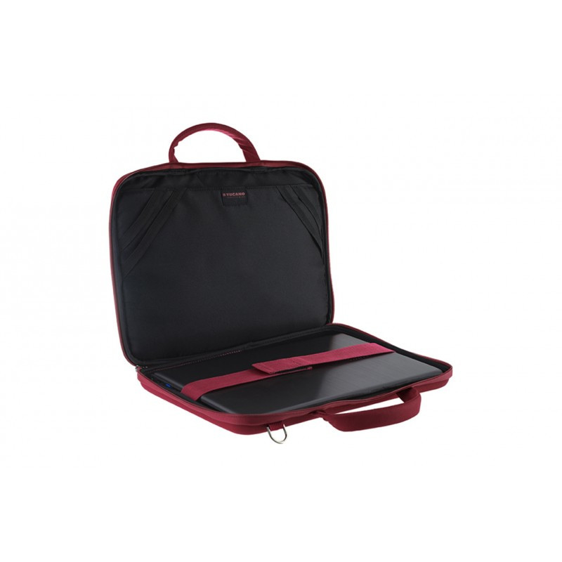 Tucano Darkolor borsa per notebook 35,6 cm (14") Rosso