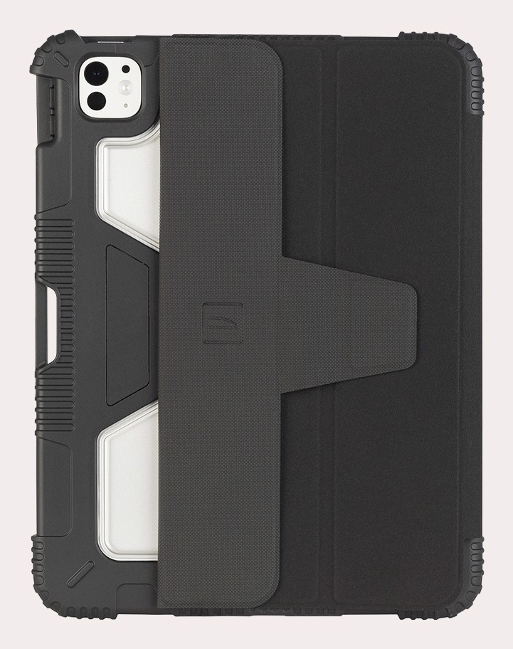 Tucano Educo 27,9 cm (11") Custodia a libro Nero, Trasparente