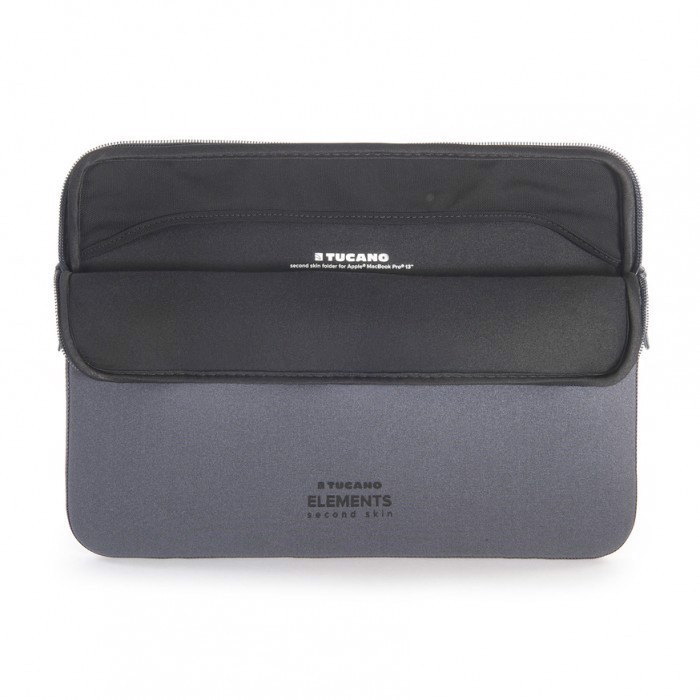 Tucano Elements Second Skin 33 cm (13") Custodia a tasca Grigio