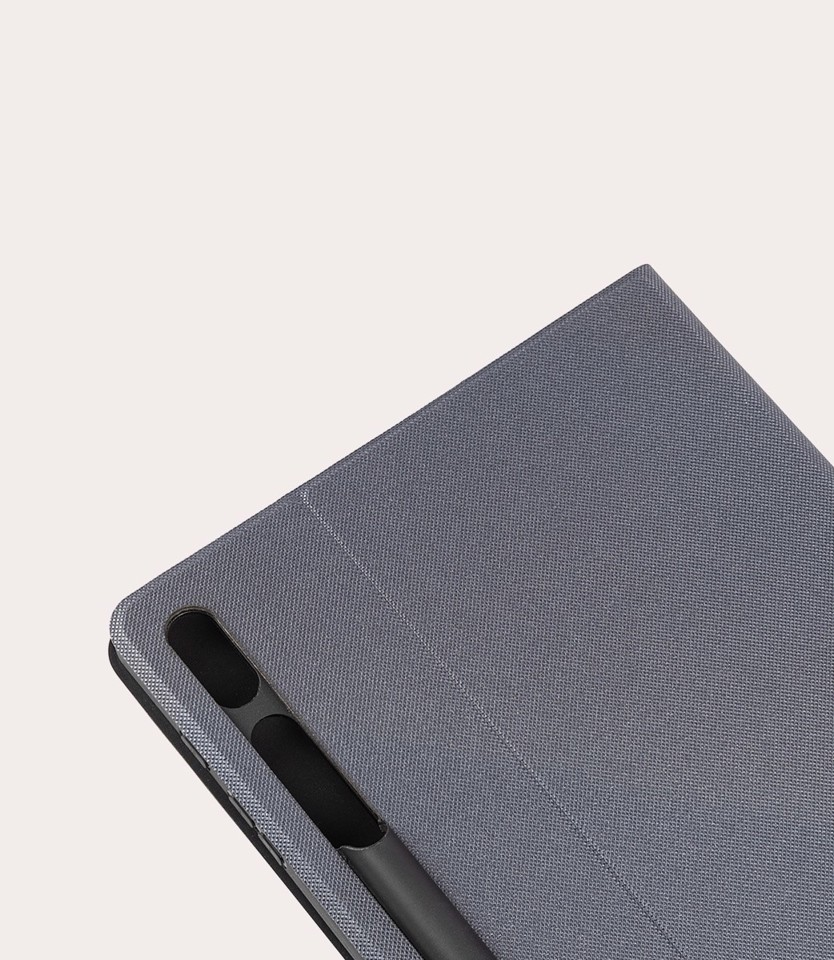 Tucano GALA 31,5 cm (12.4") Custodia a libro Grigio