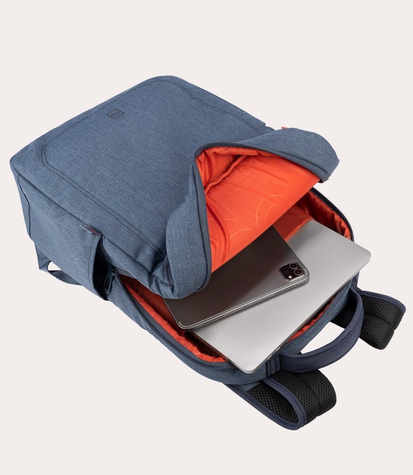 Tucano Hop 15" borsa per notebook 40,6 cm (16") Zaino Blu