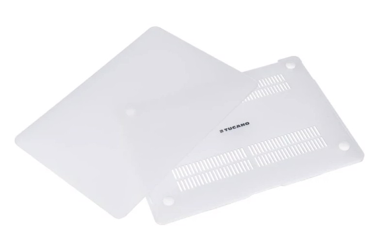 Tucano HSNI-MBAM2-TR borsa per laptop 34,5 cm (13.6") Custodia rigida Trasparente