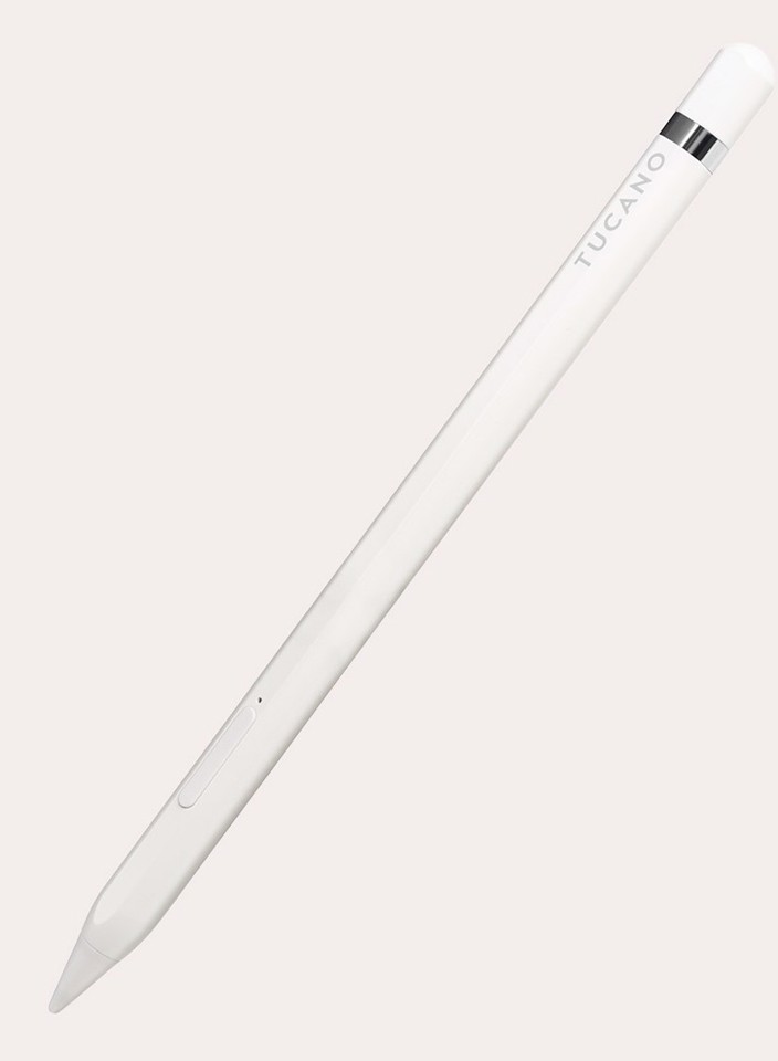 Tucano MA-STYPRO-W penna per PDA Argento, Bianco