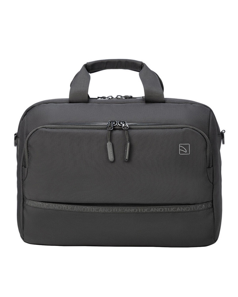 Tucano Player borsa per notebook 39,6 cm (15.6") Nero