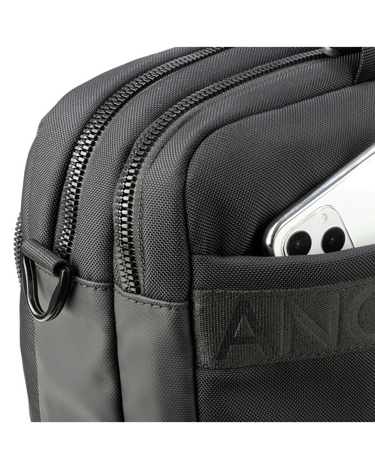 Tucano Player borsa per notebook 39,6 cm (15.6") Nero