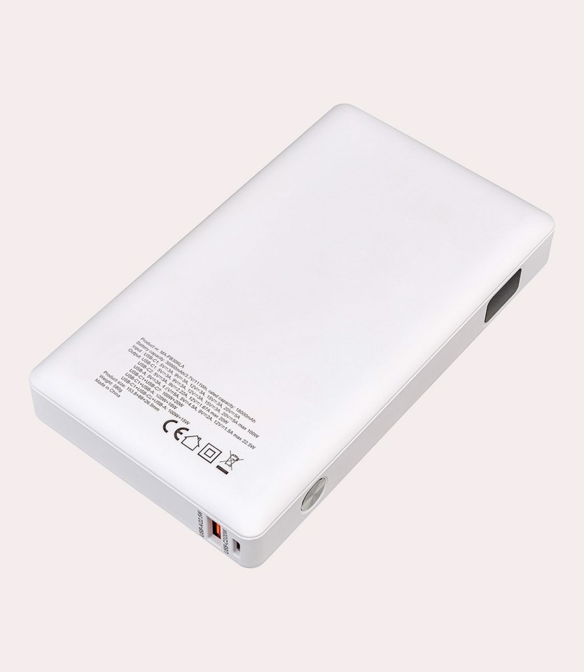 Tucano Power bank for laptop 30000 mAh Bianco
