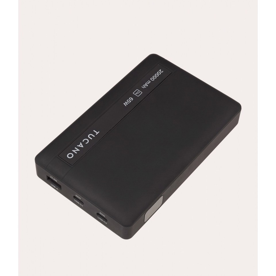Tucano Power bank per laptop 20000 mAh Nero