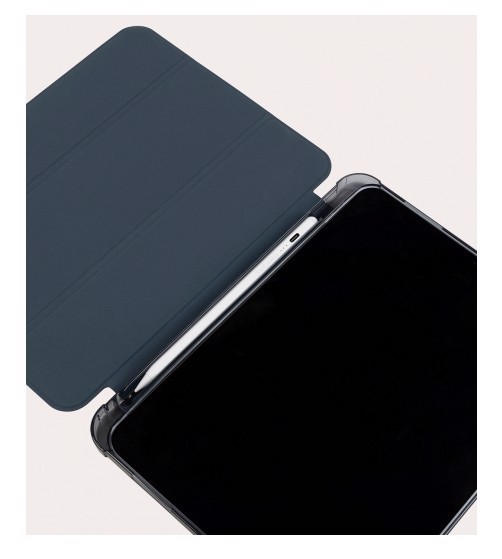 Tucano Satin 27,7 cm (10.9") Custodia a libro Grafite, Trasparente