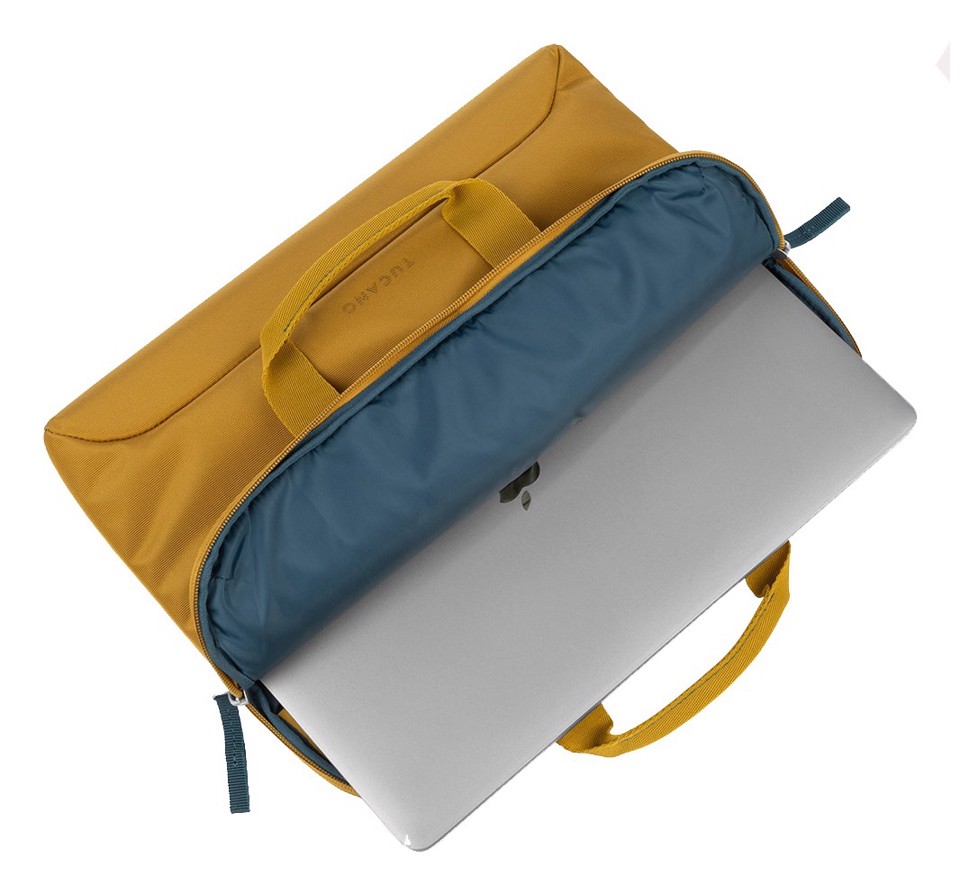 Tucano Smilza 38,1 cm (15") Borsa da corriere Giallo