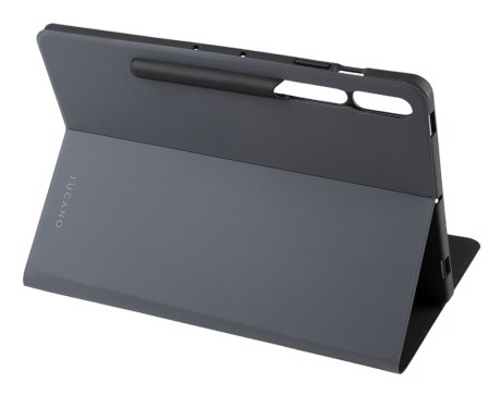Tucano TABGSS9PDG custodia per tablet 31,5 cm (12.4") Custodia a libro Grigio