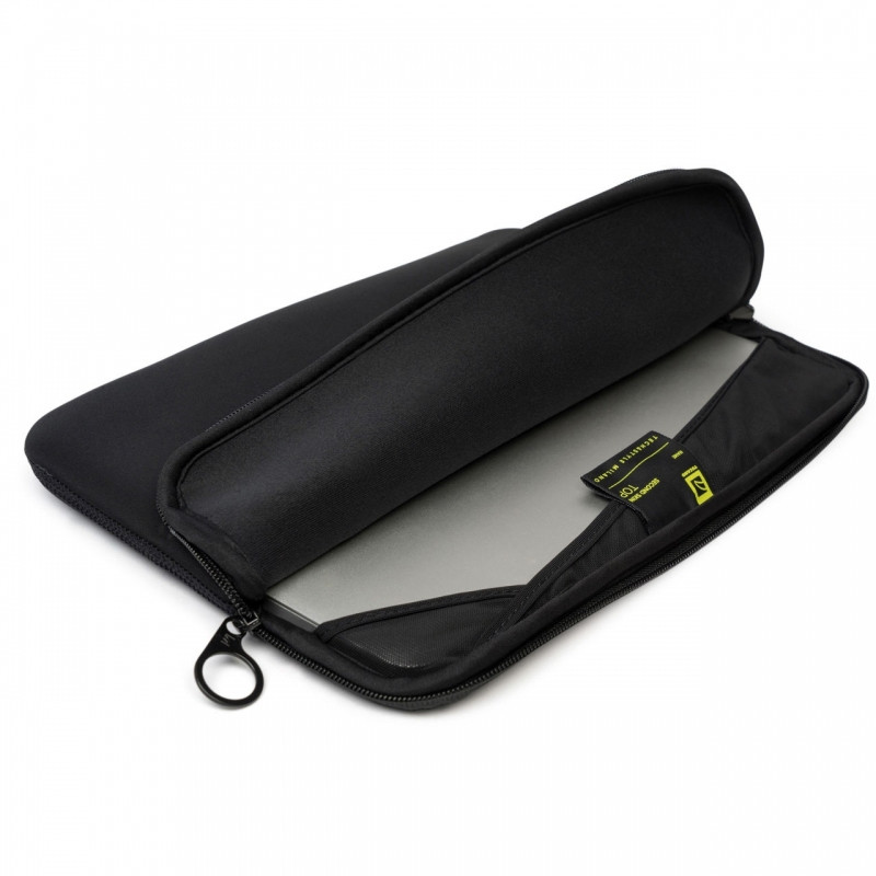 Tucano Top Second Skin borsa per notebook 40,6 cm (16") Custodia a tasca Nero