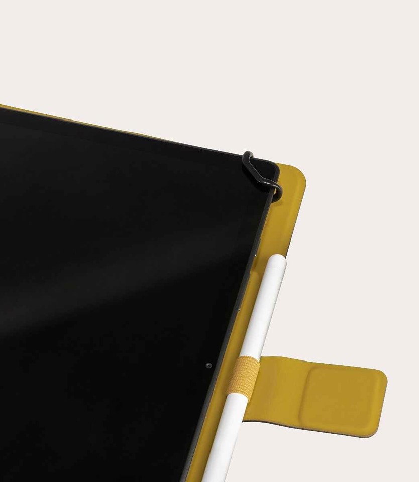 Tucano Universo 26,7 cm (10.5") Custodia flip a libro Giallo