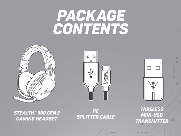 Turtle Beach Stealth 600 Gen 2 - PlayStation Auricolare Wireless A Padiglione Gaming USB tipo-C Bianco