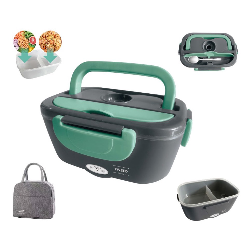 TWEED Lunch box scaldavivande elettrico portatile