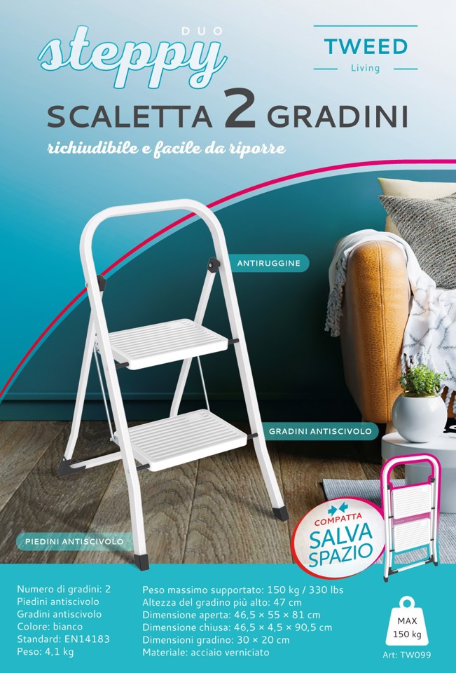 TWEED Scaletta 2 Gradini