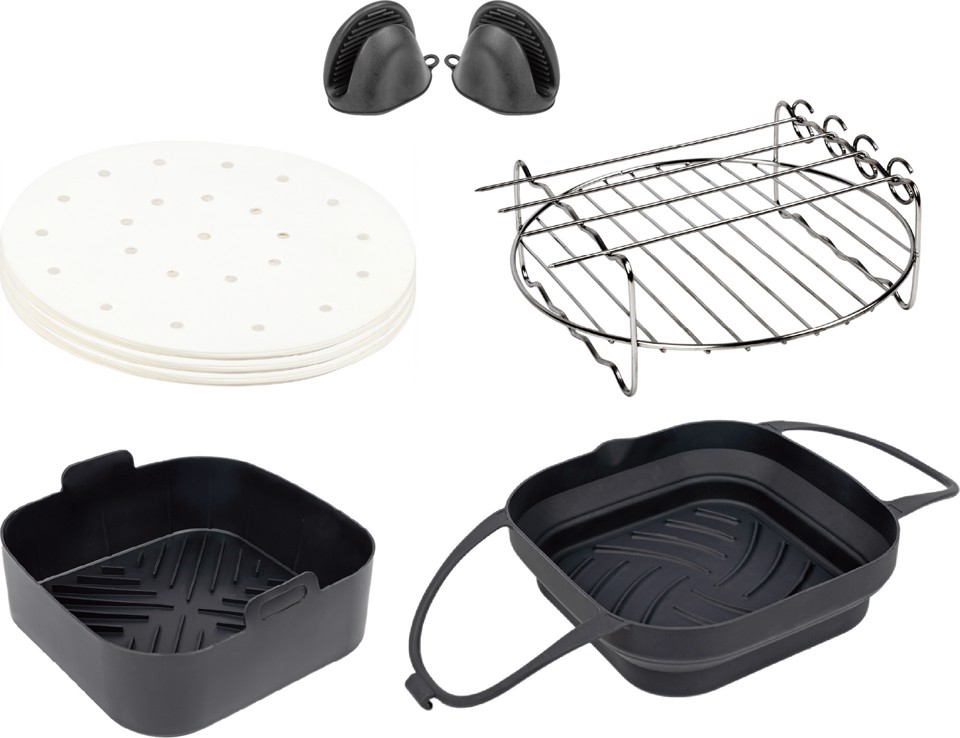TWEED Set accessori per friggitrice ad aria