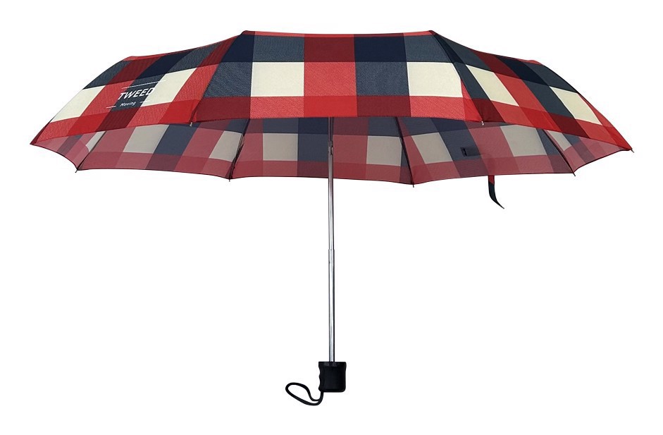 TWEED TW014PGE ombrello Blu, Rosso, Bianco Nylon Compatta