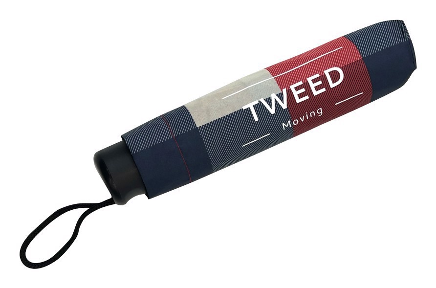 TWEED TW014PGE ombrello Blu, Rosso, Bianco Nylon Compatta