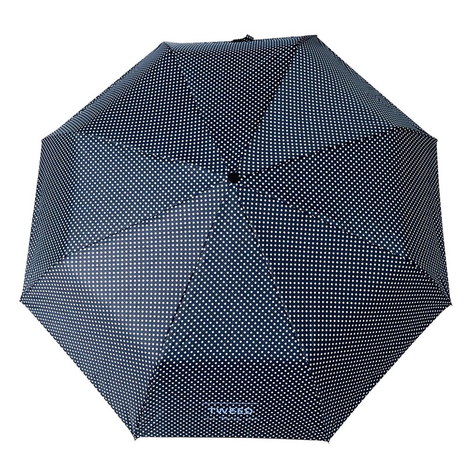 TWEED TW014POS ombrello Blu, Bianco Nylon Compatta