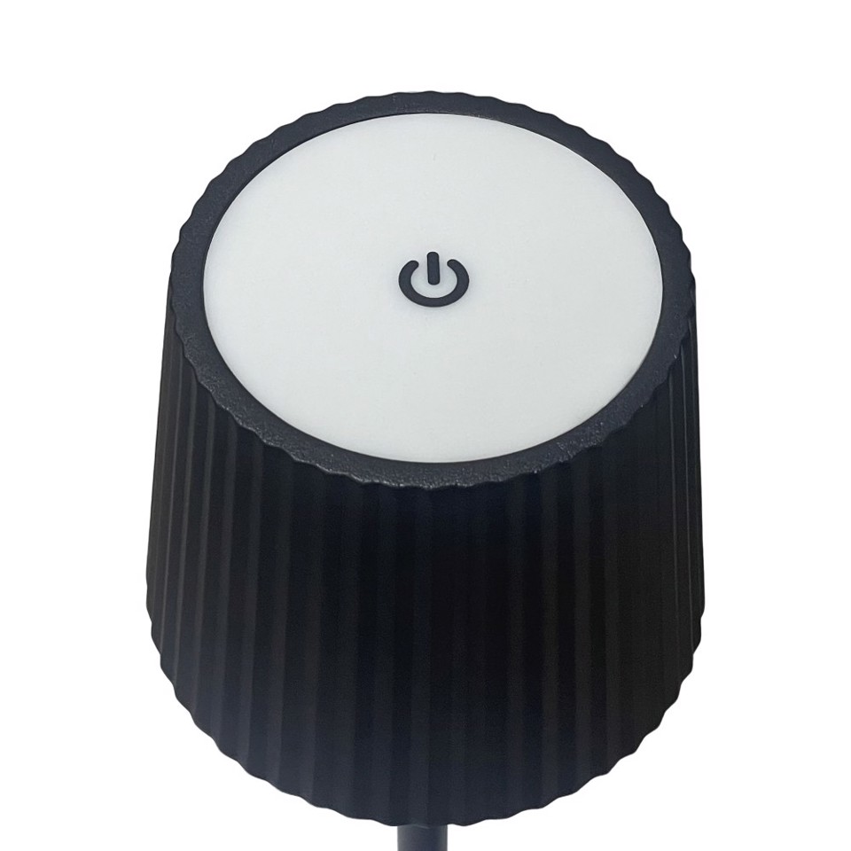 TWEED TW109BLK lampada da tavolo ricaricabile usb LED Nero
