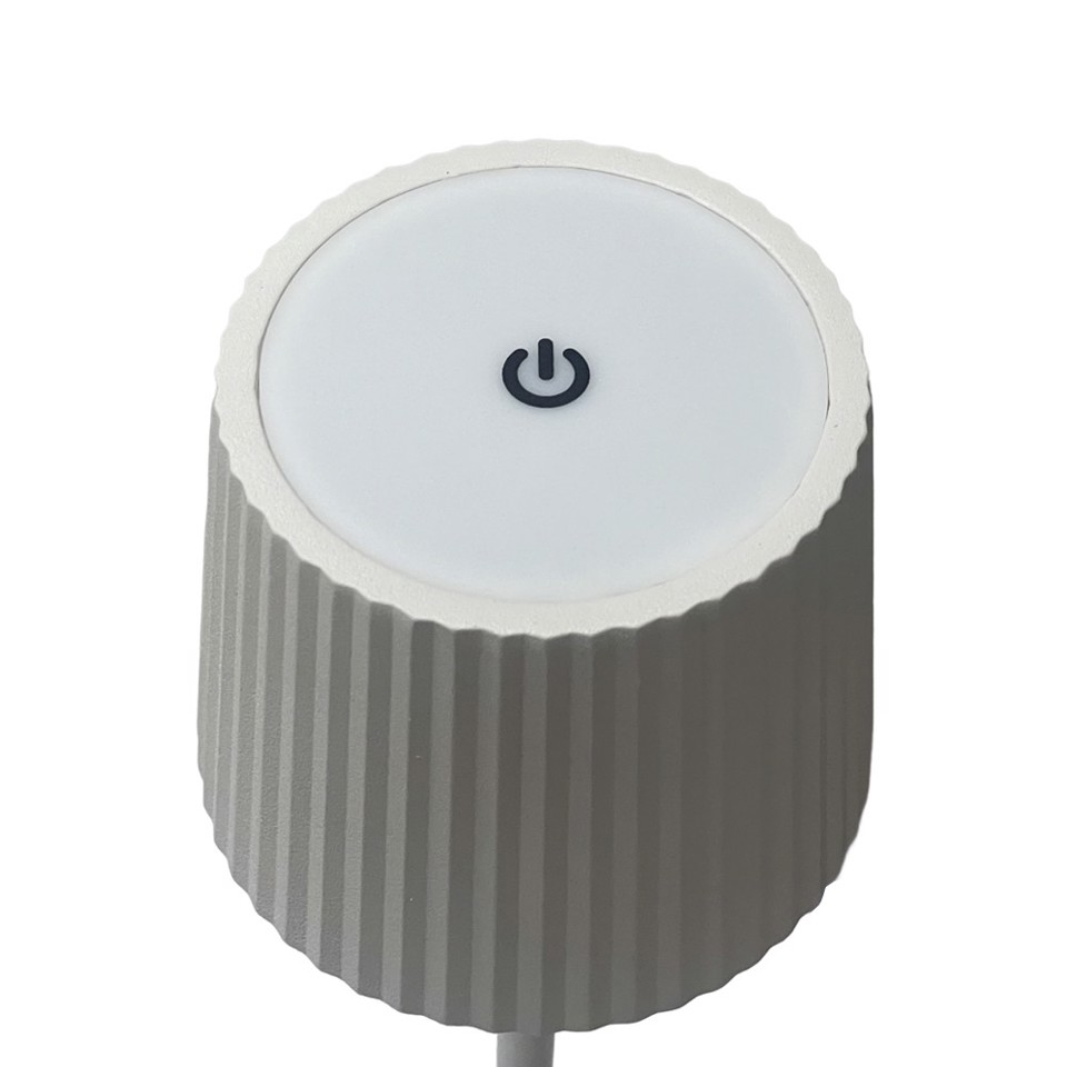 TWEED TW109TRT lampada da tavolo ricaricabile usb LED Grigio