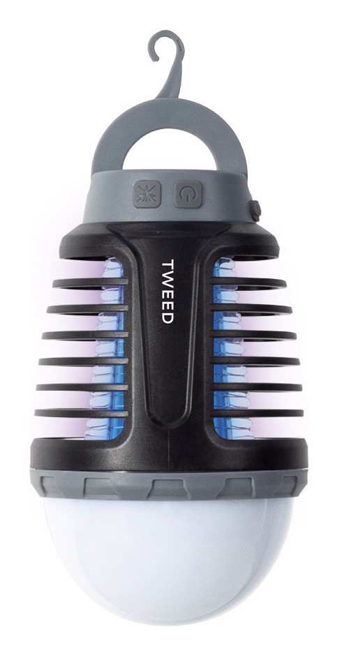 TWEED TW120 zanzariera e uccidi-insetti Automatico Insetticida Adatto per uso interno Adatto per uso esterno Nero, Grigio