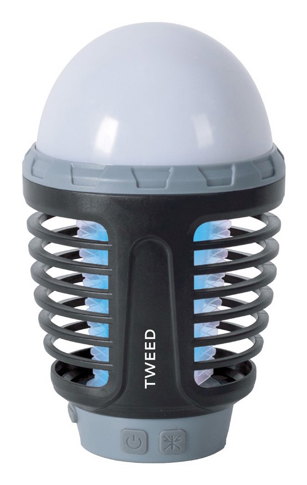 TWEED TW120 zanzariera e uccidi-insetti Automatico Insetticida Adatto per uso interno Adatto per uso esterno Nero, Grigio