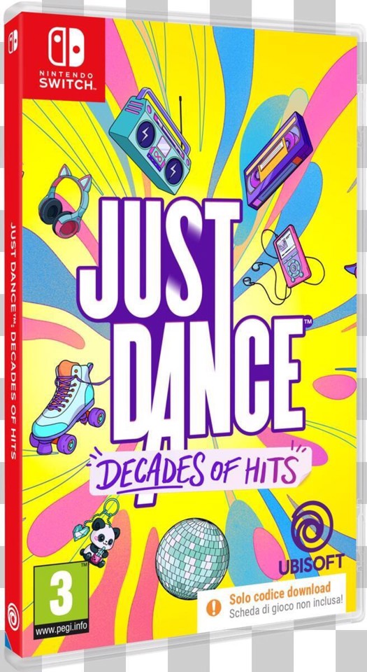 Ubisoft Just Dance: Decades of Hits NSW Nintendo Switch