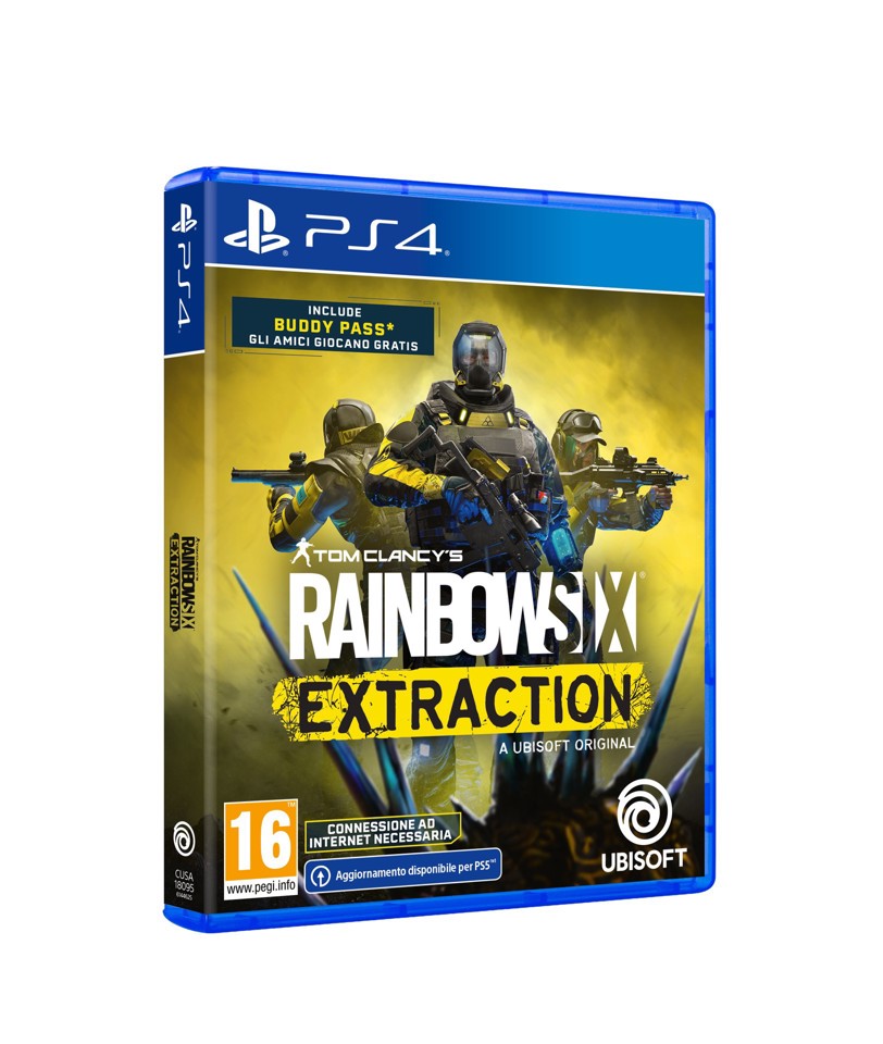 Ubisoft Rainbow Six Extraction Standard Inglese, ITA PlayStation 4