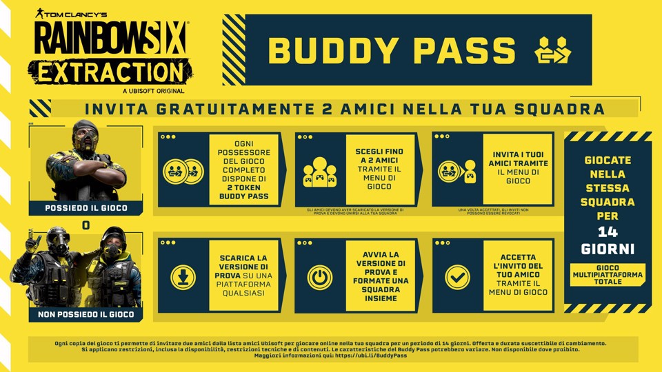 Ubisoft Rainbow Six Extraction Standard Inglese, ITA PlayStation 4