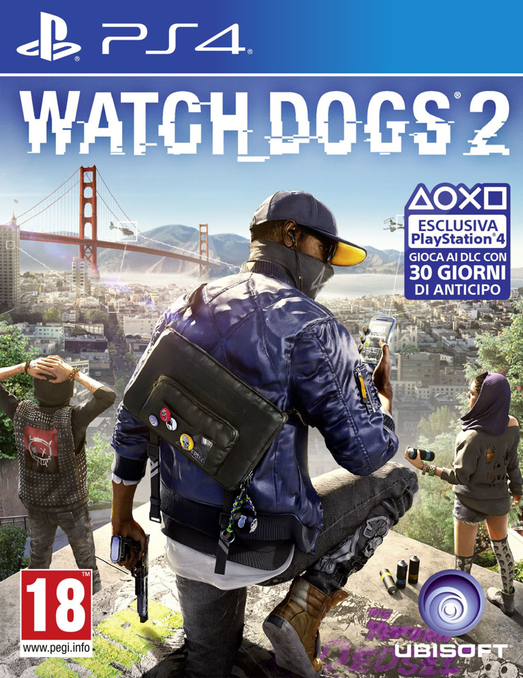 Ubisoft Watch Dogs 2 - PlayStation 4 Basic ITA
