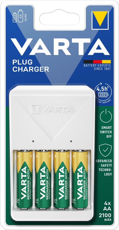 Varta 57657 101 451 carica batterie Batteria per uso domestico AC