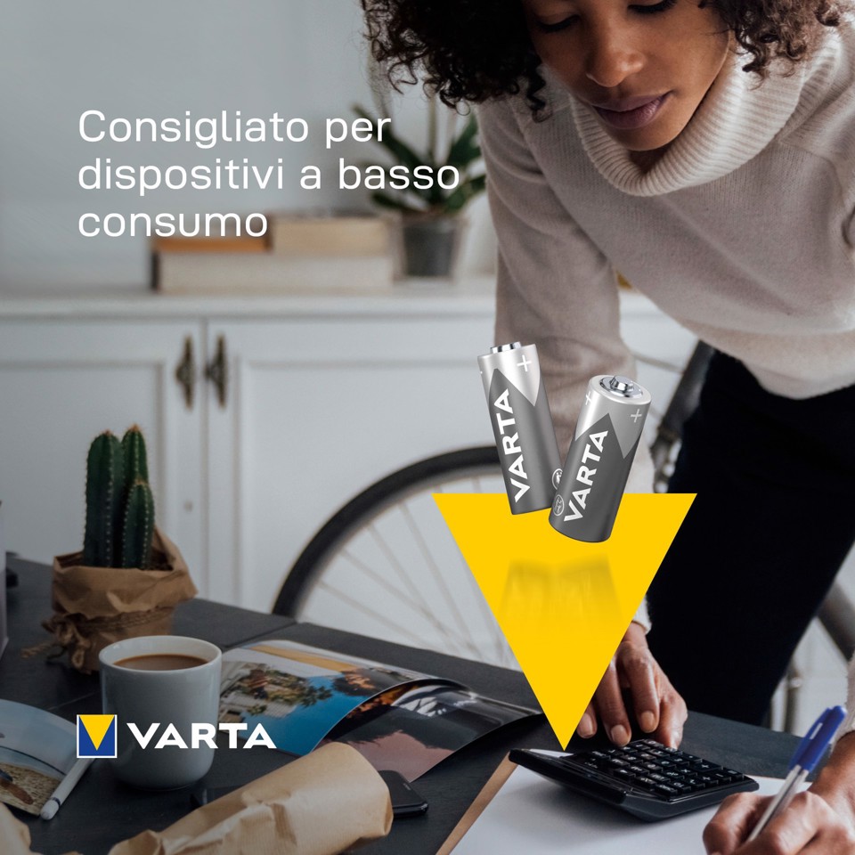 Varta ALKALINE V23GA (Batteria Speciale, 12V) Blister da 2