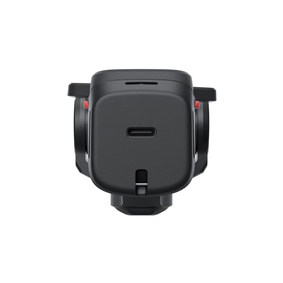 Videocamera 8K con gimbal, doppio obiettivo Leica, zoom fino a 12x, touchscreen OLED rimovibile da 2" e stabilizzazione a 3 assi.