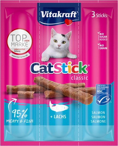 Cat-Stick Salmone MSC 3x18g